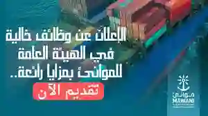 الهيئة العامة للموانيء تعلن عن وظائف شاغرة بمدينة الرياض لحملة البكالوريوس