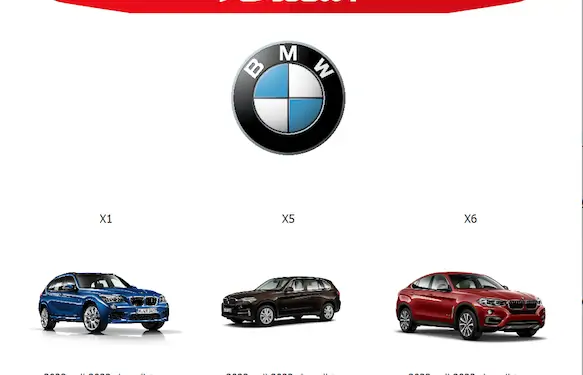 موديلات سيارات BMW التي أعلنت وزارة التجارة سحبها